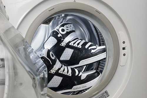 Стирка кроссовок в стиральной машине