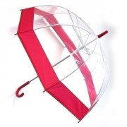 Зонт трость с прозрачным куполом