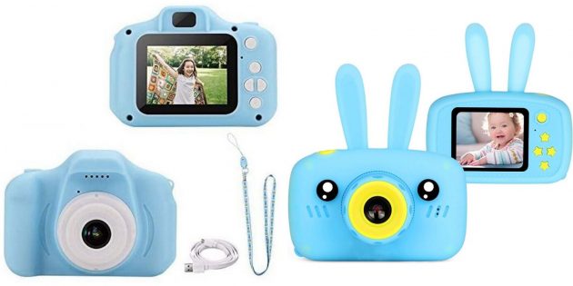 Подарки мальчику на 5 лет на день рождения: детский фотоаппарат