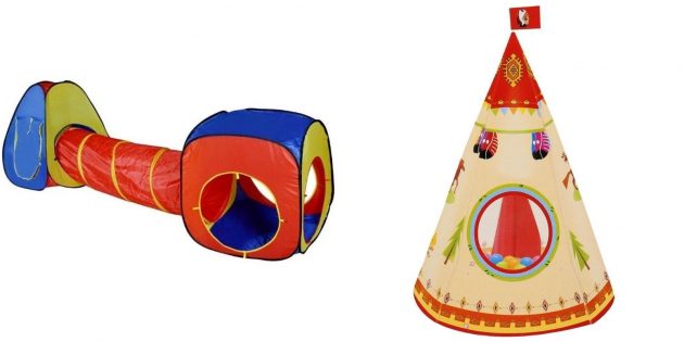 Подарки мальчику на 5 лет на день рождения: игровая палатка
