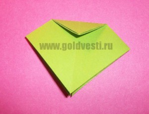 Оригами из бумаги бантик