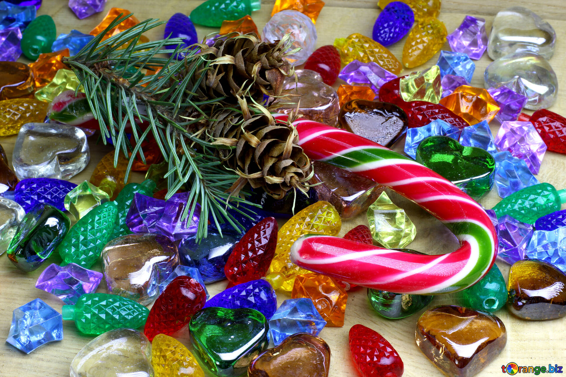 Новогодние праздники конфеты