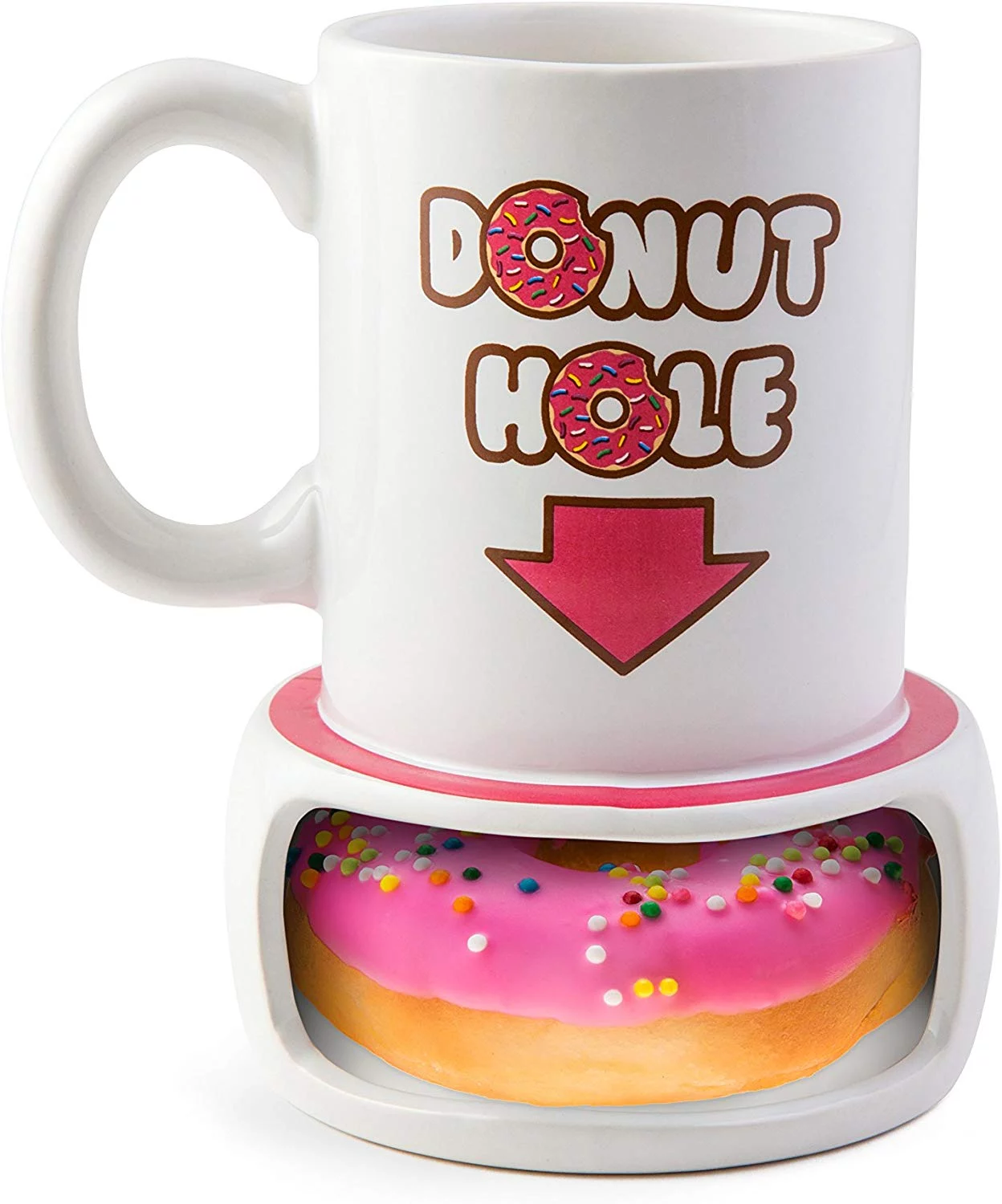 Funny Gag Gifts 2020: Donut Hole Mug 2020