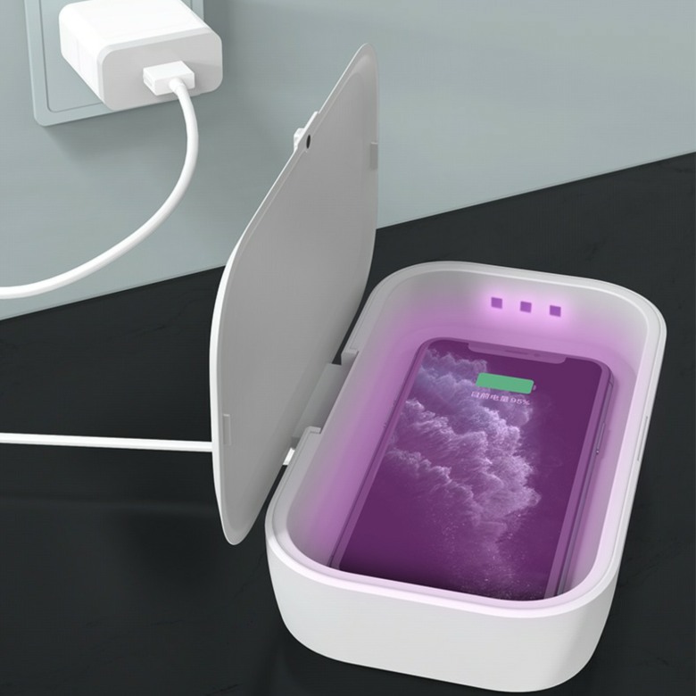 UV Phone and Mask Sterilizer with Wireless Charging (Internal)