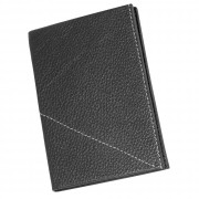 Чехол для паспорта с отделениями для карт ORIGAMI, коричневый (на заказ)