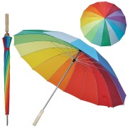 Зонт-трость РАДУГА, 16 клиньев