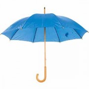 Зонт-трость  SILVER механический, деревянная ручка